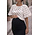 DOTTED BALLOON TOP BLACK WHITE