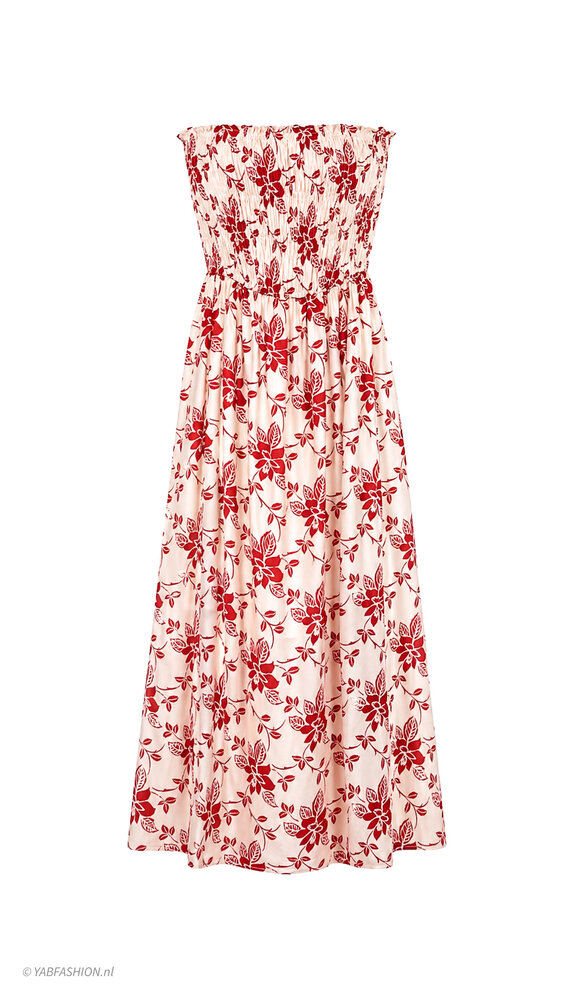 LIV FLOWER PRINT DRESS TERRA