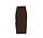 MAXI3 SPLIT SKIRT BROWN