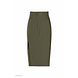 MAXI SPLIT SKIRT KHAKI