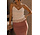 PLISSE TOP BEIGE