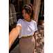 CROPPED BALLOON TEE WHITE CROPPED BALLOON TEE WHITE