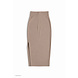 MAXI SPLIT SKIRT TAUPE MAXI SPLIT SKIRT TAUPE
