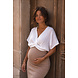 TWISTED3 MOUSSELINE TOP WHITE