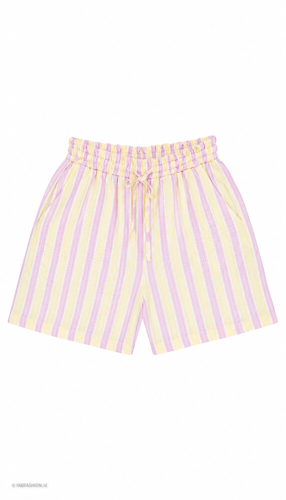 YARA MOUSSELINE SHORT YELLOW PINK
