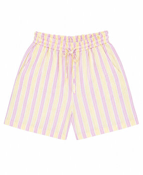 yara mousseline short ♡ yellow & pink