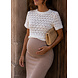FLOWER MESH TOP WHITE