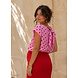 LILLY DOTTED TOP PINK RED LILLY DOTTED TOP PINK RED