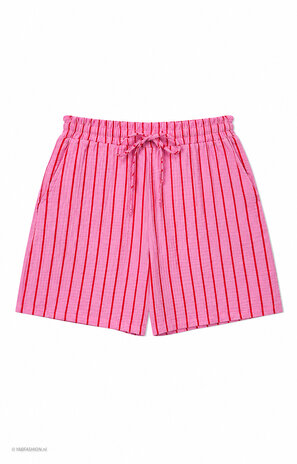 LARA MOUSSELINE SHORT RED PINK LARA MOUSSELINE SHORT RED PINK