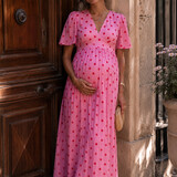 lilly maxi dress ♡ pink & red