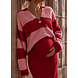 ROSY CARDIGAN PINK RED ROSY CARDIGAN PINK RED