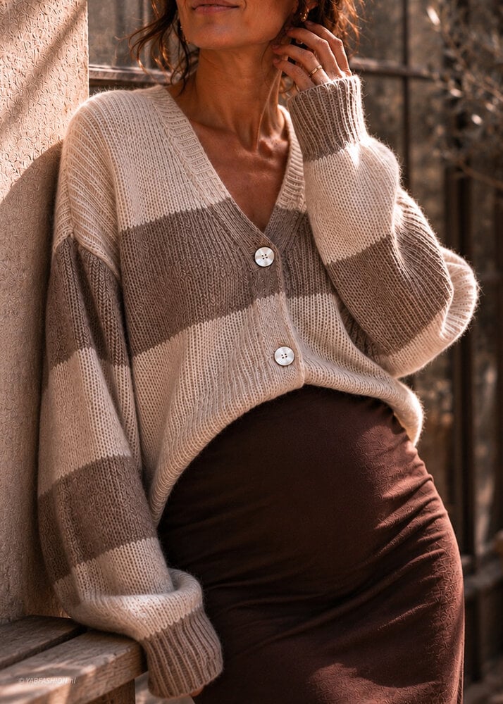 ROSY CARDIGAN BEIGE TAUPE ROSY CARDIGAN BEIGE TAUPE
