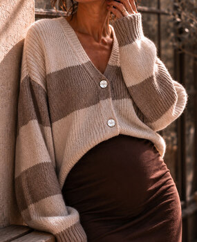 rosy cardigan ♡ beige & taupe rosy cardigan ♡ beige & taupe