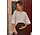 LULU STRIPED TEE BEIGE BROWN
