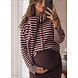 FAYENNE CARDIGAN PINK BORDEAUX