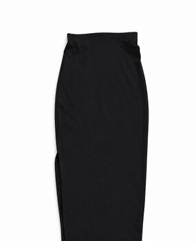 maxi split skirt ♡ black