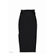 MAXI4 SPLIT SKIRT BLACK