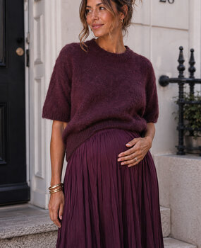 noa knit ♡ bordeaux noa knit ♡ bordeaux