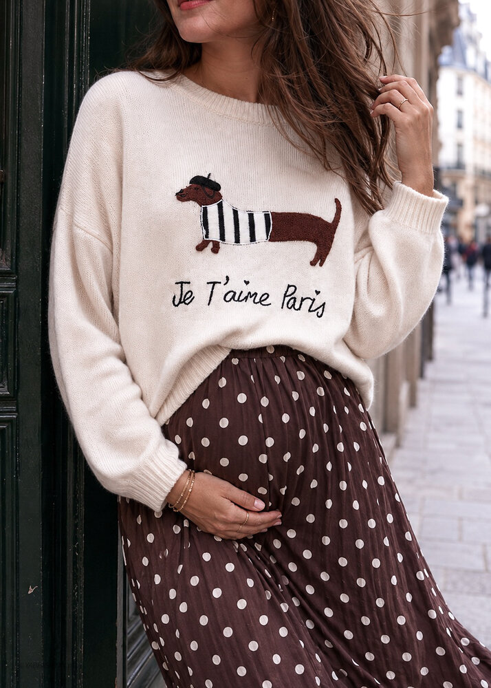 JE T'AIME KNIT BEIGE JE T'AIME KNIT BEIGE