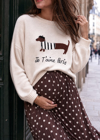 JE T'AIME KNIT BEIGE JE T'AIME KNIT BEIGE