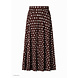 DOTTED MAXI SKIRT BROWN DOTTED MAXI SKIRT BROWN