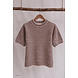SHELLY STRIPED KNIT PINK BROWN SHELLY STRIPED KNIT PINK BROWN