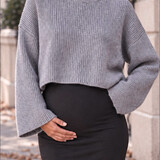 belle knit ♡ grey