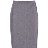 eline stretch skirt ♡ dark grey
