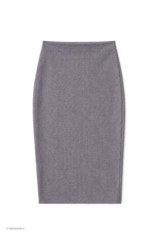 ELINE STRETCH SKIRT DARK GREY ELINE STRETCH SKIRT DARK GREY