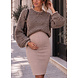 NINA STRIPED KNIT BROWN NINA STRIPED KNIT BROWN