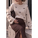 QUTE BOW KNIT BEIGE QUTE BOW KNIT BEIGE