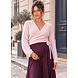 TEDDY WRAP TOP PINK TEDDY WRAP TOP PINK