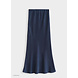 LUXE SATIN SKIRT DARK BLUE LUXE SATIN SKIRT DARK BLUE