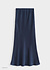 luxe satin skirt ♡ dark blue luxe satin skirt ♡ dark blue