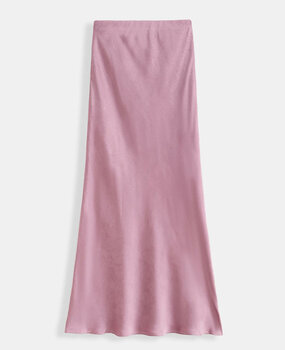 luxe satin skirt ♡ dark pink luxe satin skirt ♡ dark pink
