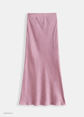 LUXE SATIN SKIRT DARK PINK LUXE SATIN SKIRT DARK PINK