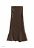 luxe satin skirt ♡ dark brown luxe satin skirt ♡ dark brown