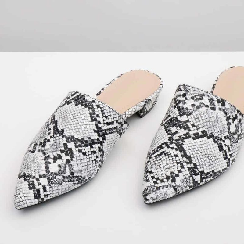 MULES À IMPRIMÉ ANIMAL
