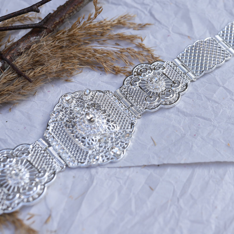 Ceinture argentée Beyla