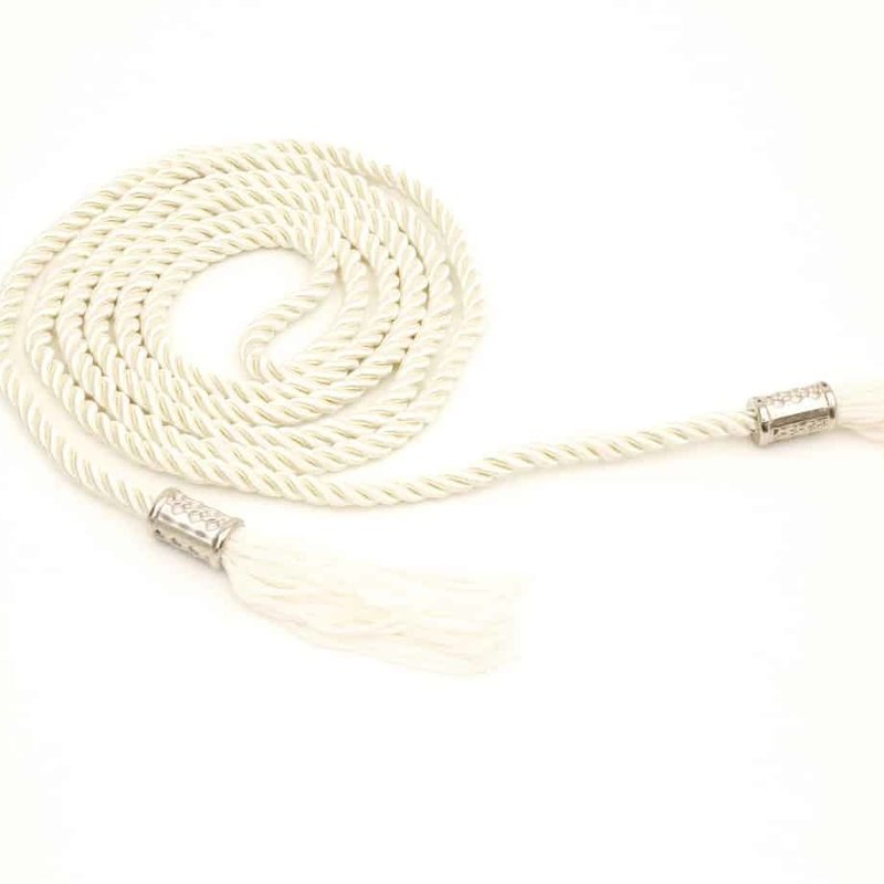 ROPE BROKEN WHITE BELT - Gebroken wit