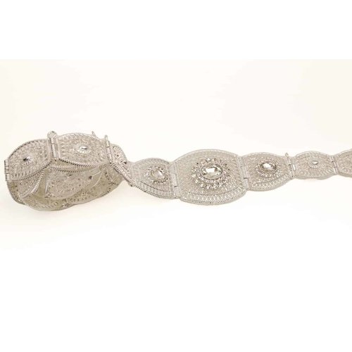 METAL BELT ALISS - Silver METAL BELT ALISS - Silver