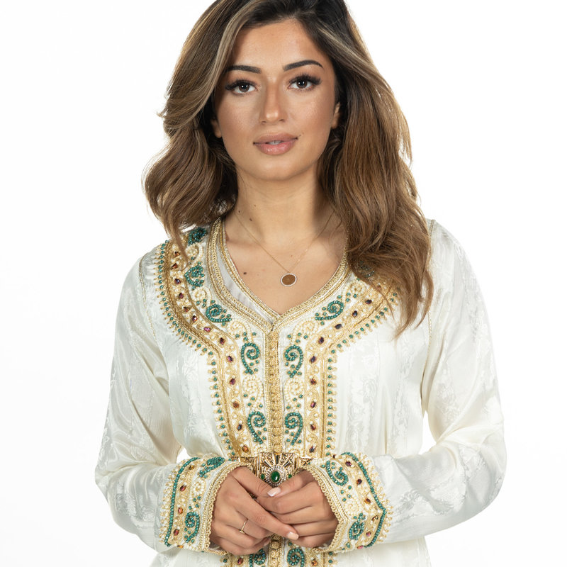 Caftan Amlak White