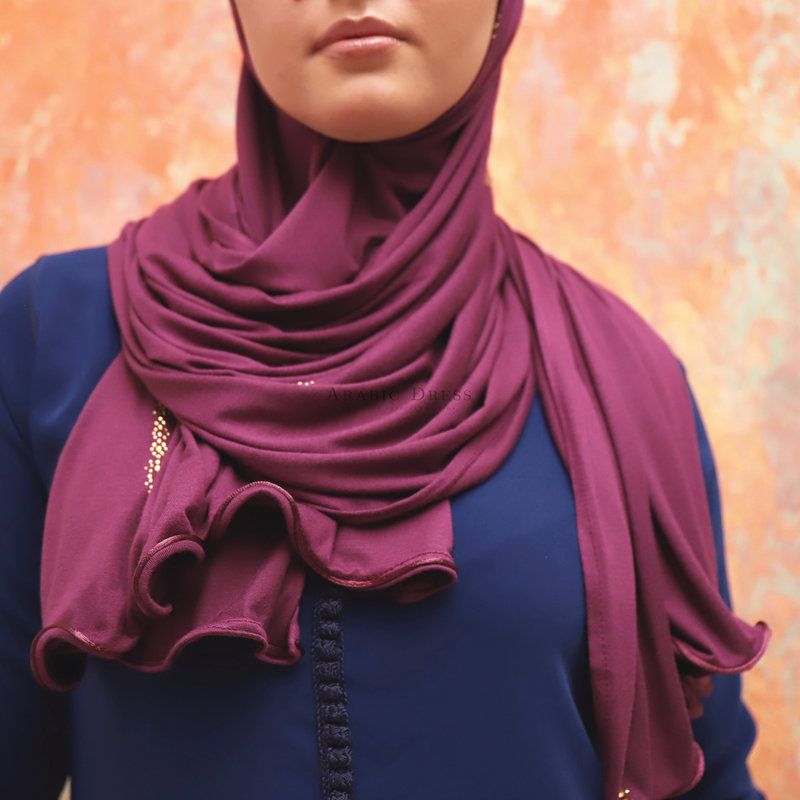 Hijab Shani Burgundy