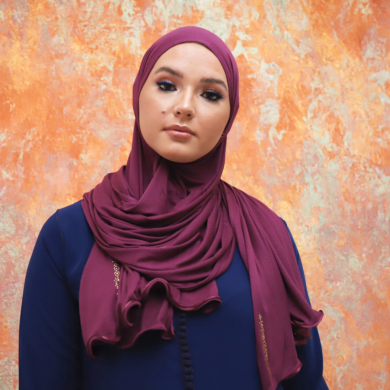 Hijab Shani Burgundy