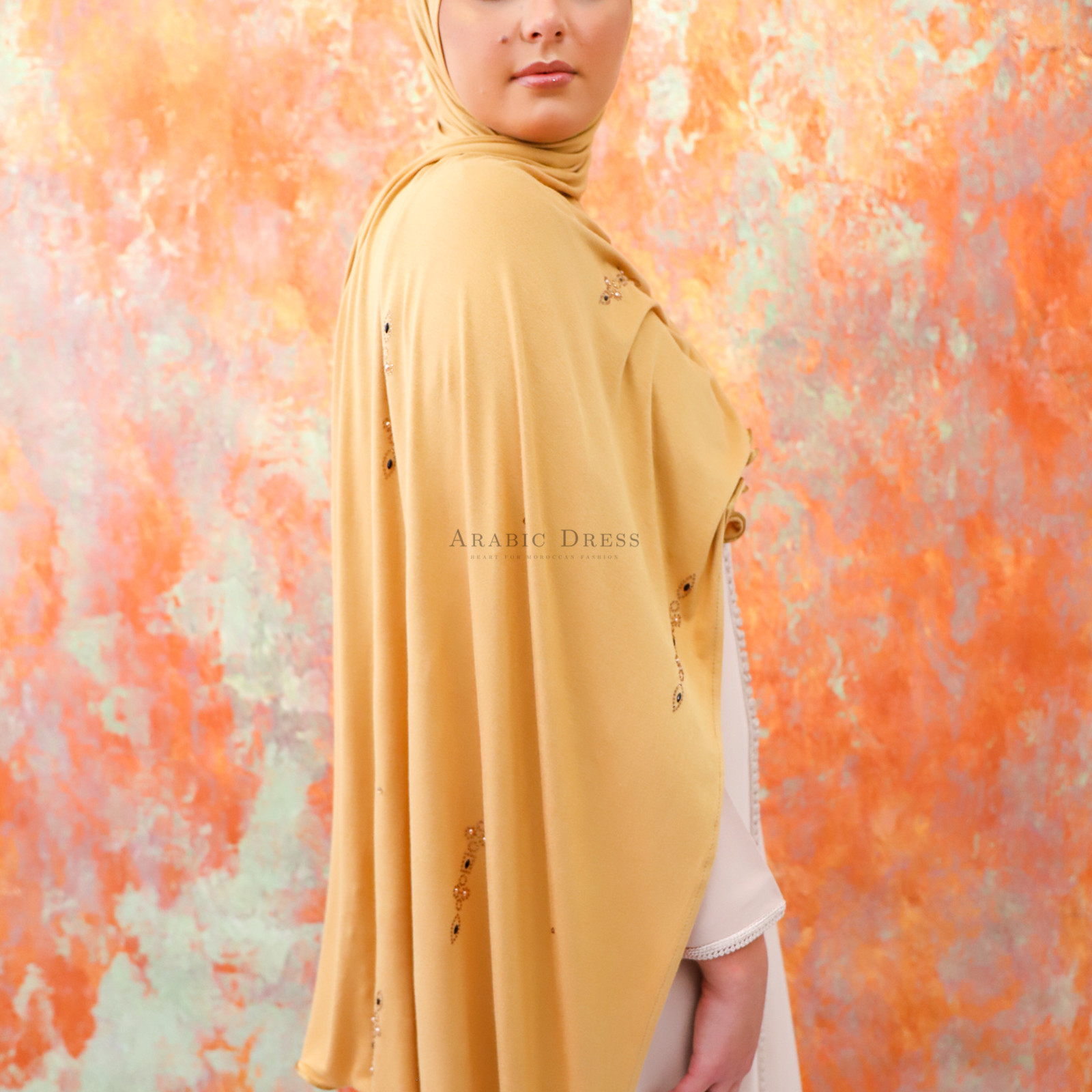 Hijab Ami Mustard