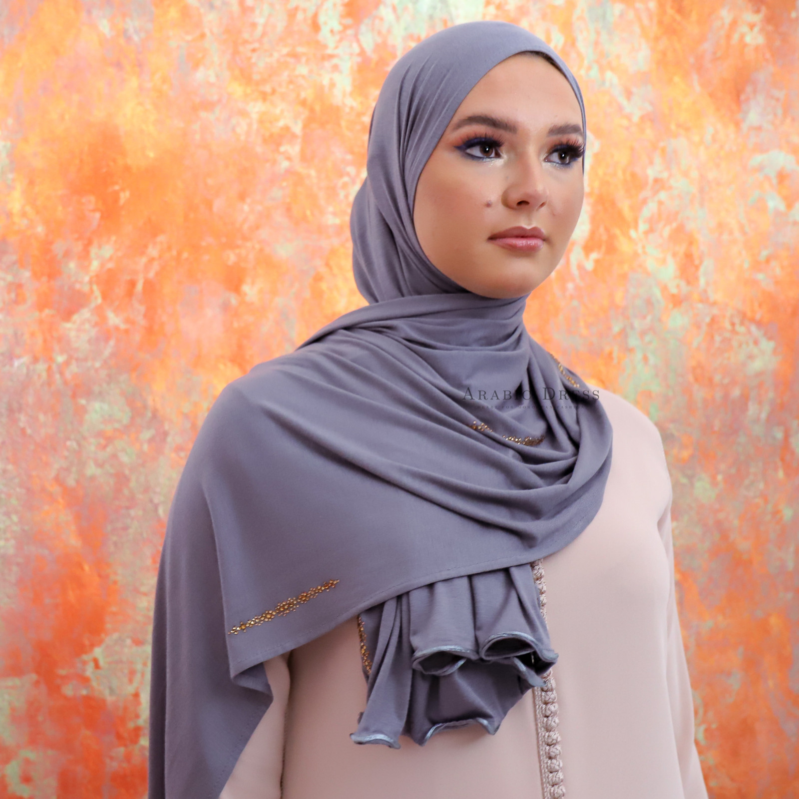 Hijab Shani Dark Gray