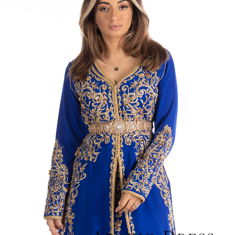 Caftan Sofia Cobaltblue