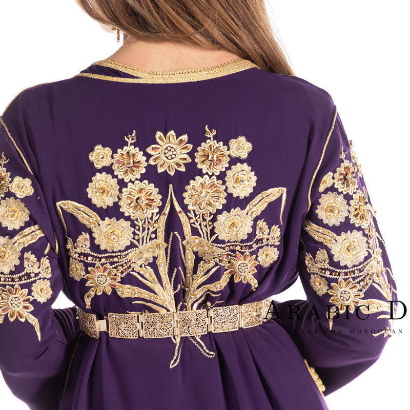 Caftan Delia Purple