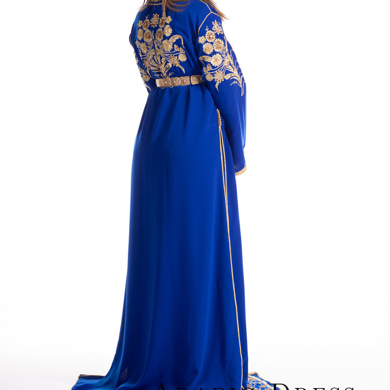 Caftan Delia Royal Blue