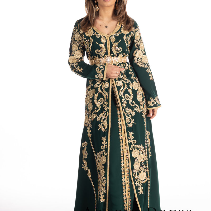 Caftan Idalia Green
